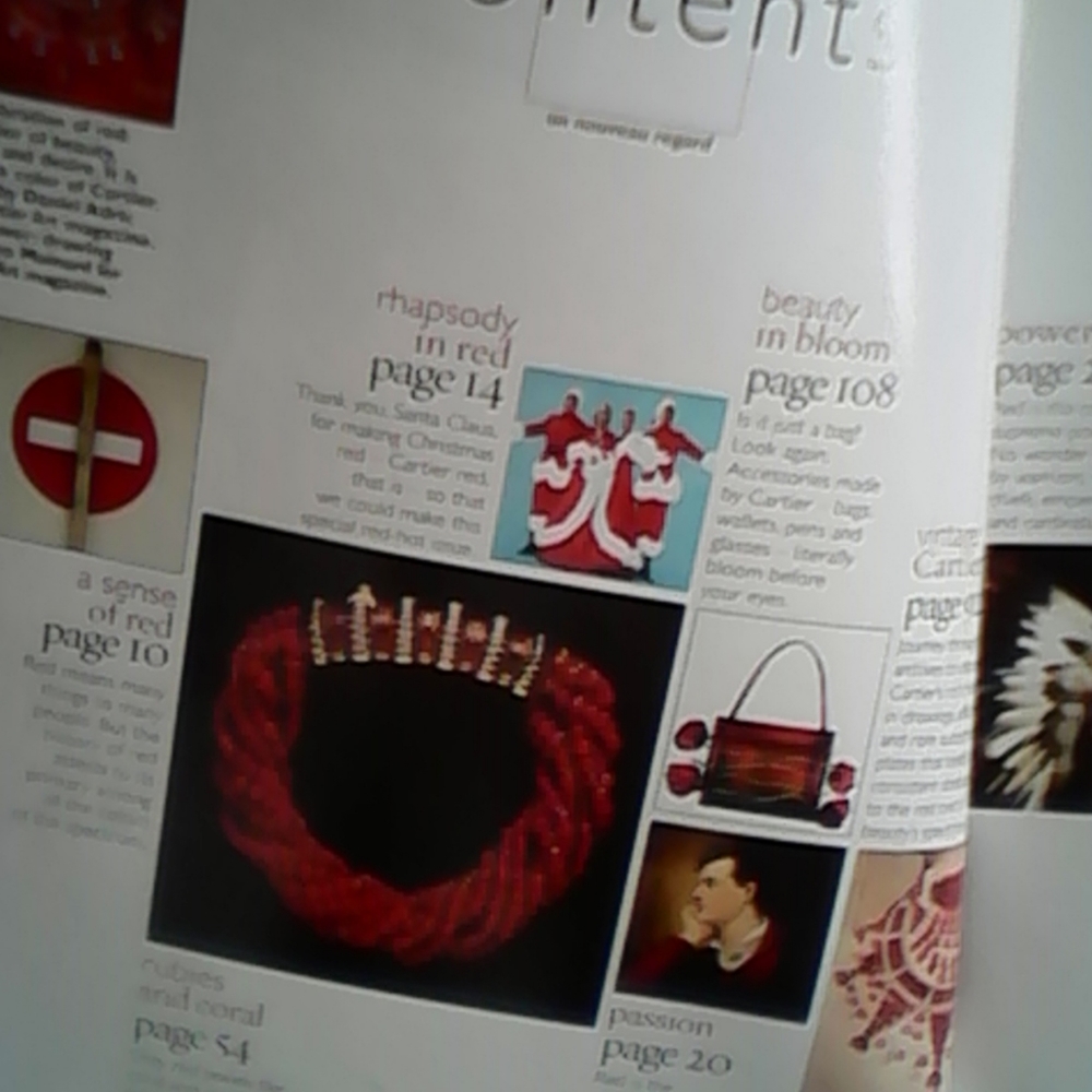 Cartier Art Magazine #7 (Red) 2003 - Picture 5 of 8